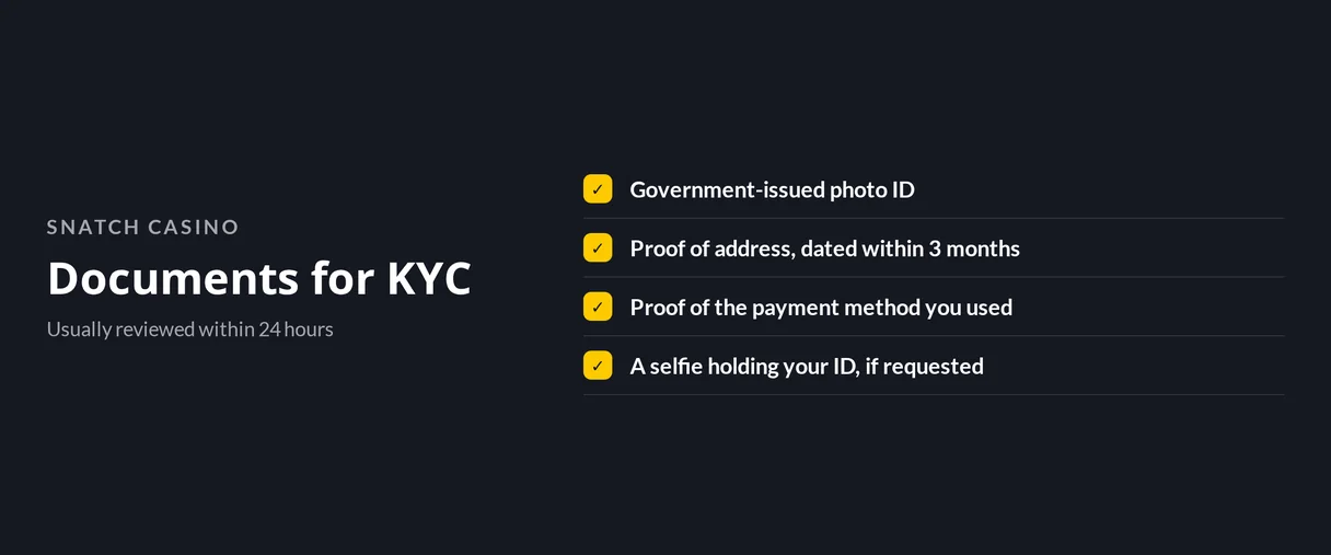 Upload KYC documents now.